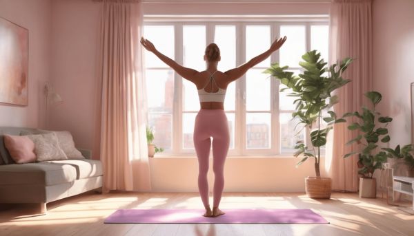 Établir une routine de yoga pour débutants en confinement